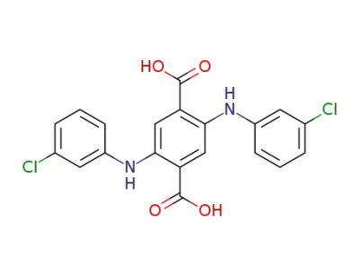 2,5-bis(3-chlorophenylamino)terephthalic acid
