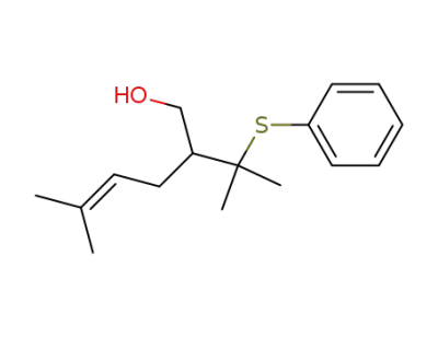 5-methyl-2(1'-methyl-1'-phenylthioethyl)hept-4-en-1-ol