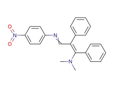 1-Dimethylamino-3-(4-nitrophenylimino)-1,2-diphenyl-1-propen