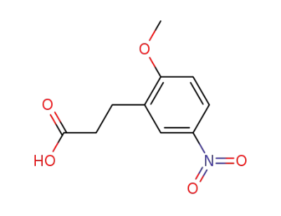 3-(2-methoxy-5-nitro-phenyl)-propionic acid