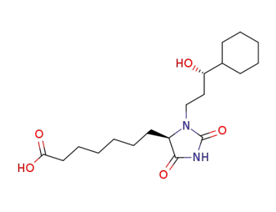 5-(6-carboxyhexyl)-1-(3-cyclohexyl-3-hydroxypropyl)hydantoin