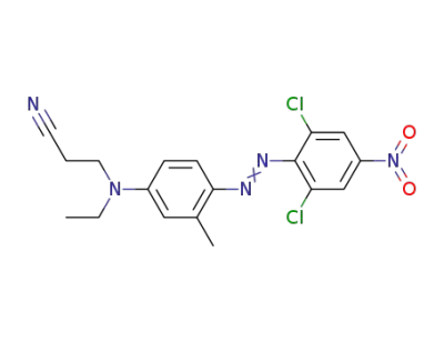3-({4-[(2,6-dichloro-4-nitrophenyl)azo]-3-methylphenyl}ethylamino)propiononitrile