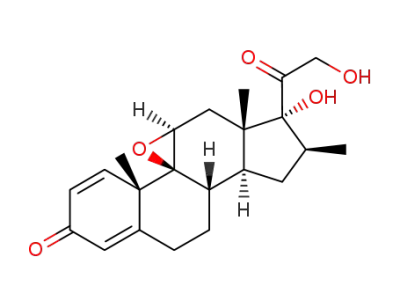 9β,11β-epoxy-17α,21-dihydroxy-16β-methylpregna-1,4-diene-3,20-dione
