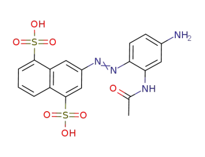 2-(4-amino-2-acetylaminophenylazo)-4,8-naphthalenedisulfonic acid